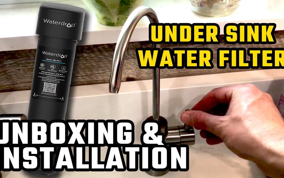 UNBOXING and Install - Waterdrop Under Sink Water Filtration System