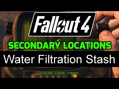 FO4 - Secondary Locations - 1.05 - Water Filtration Stash ✔️