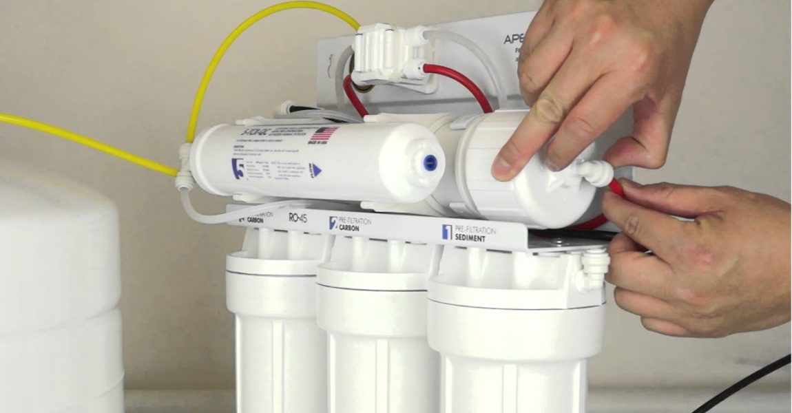 How To Replace Your Reverse Osmosis Filters and Membrane - APEC Water Installation Part 6