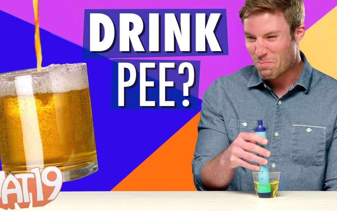 LIFESTRAW CHALLENGE: Drinking Pee, Backwash & More!