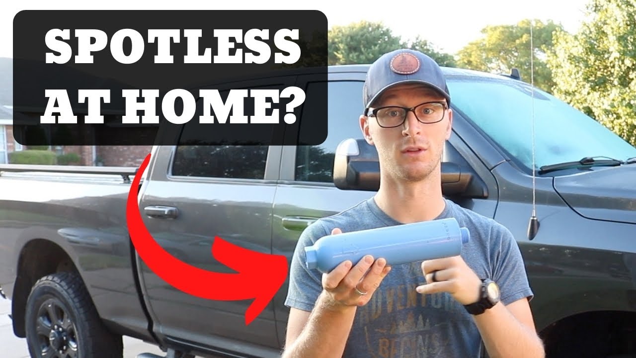 Spot Free Car Wash AT HOME Using Cheap RV Water Filter?