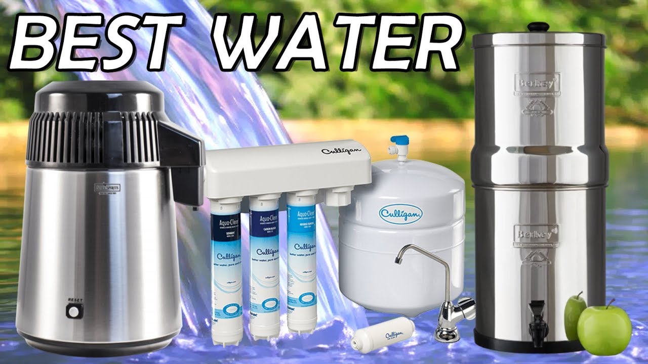 Best Water Confirmed Berkey vs Distilled vs Reverse Osmosis vs Spring