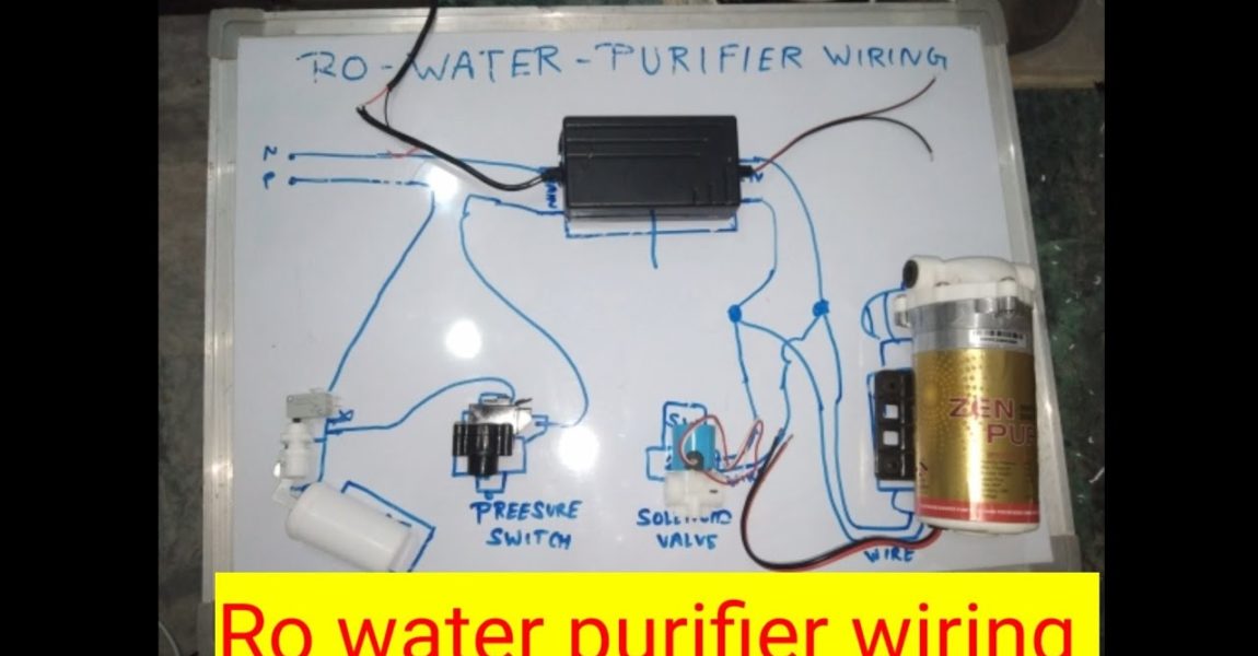 Ro water purifier wiring || ro water filter ki wiring kaise keep || wiring diagram