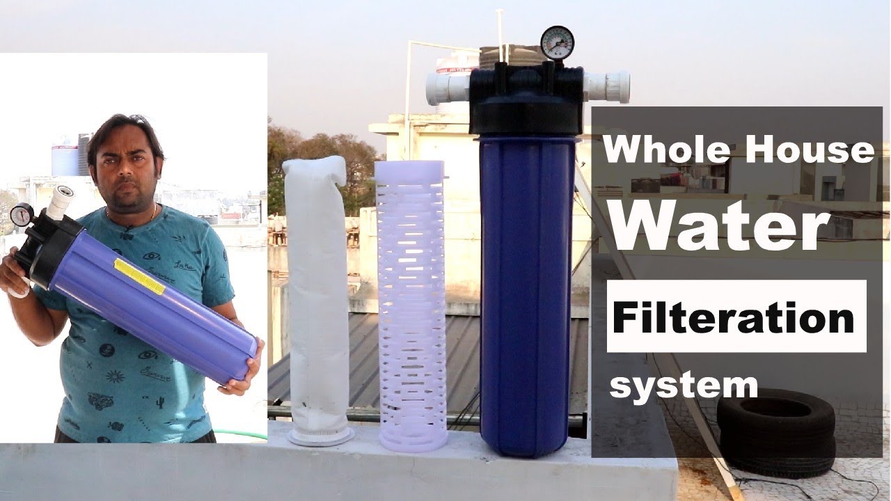 Tank Water Filter/Sediment Bag Filter for Whole House Water Filtration