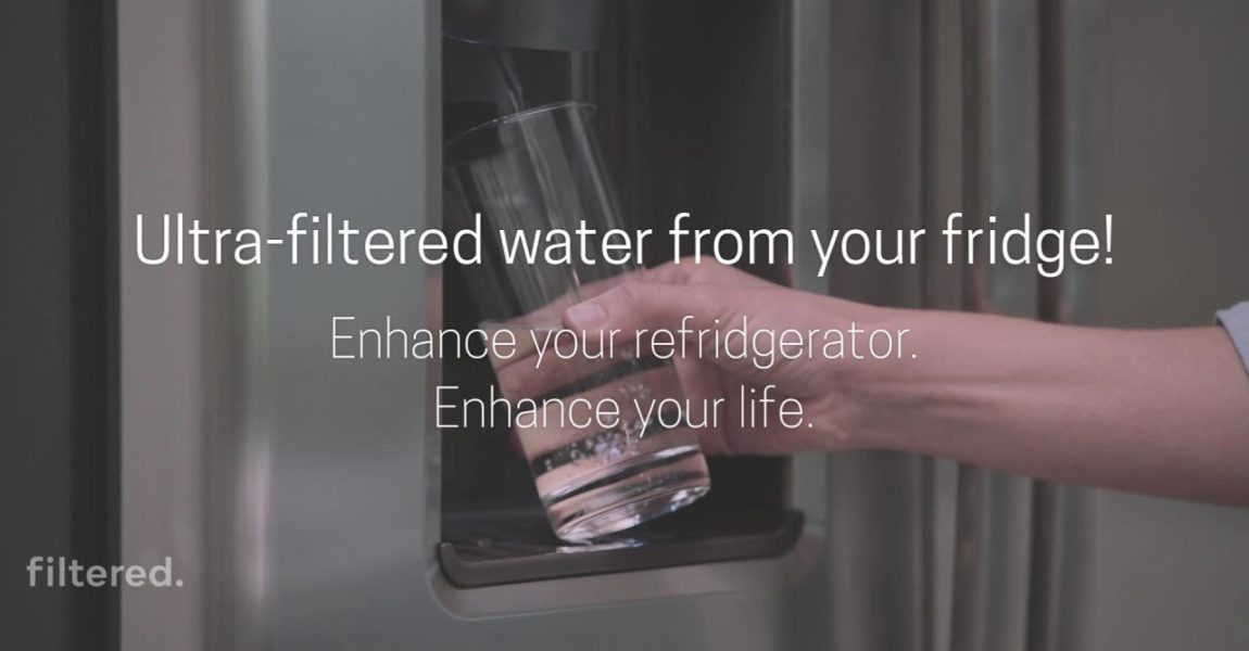 filtered. -enhanced Water Filtration from your fridge.