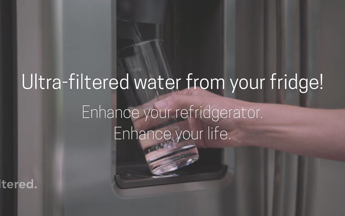 filtered. -enhanced Water Filtration from your fridge.