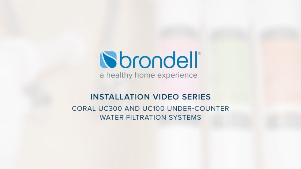 Brondell Coral Three-Stage & Single-Stage Under-Counter Water Filter (UC300 & UC100) Installation