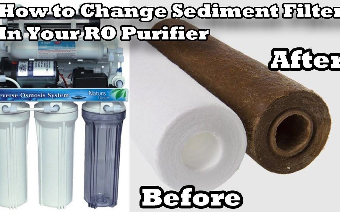 How to Change a Sediment Filter in your RO Water purifier- Step by Step Process