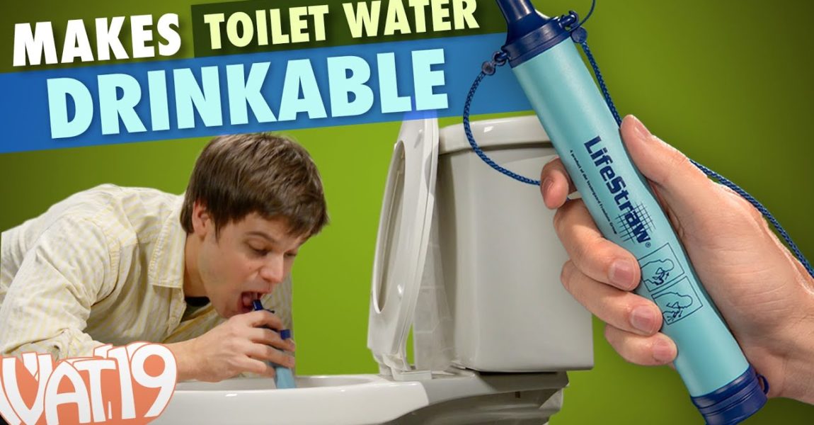 LifeStraw makes toilet water drinkable