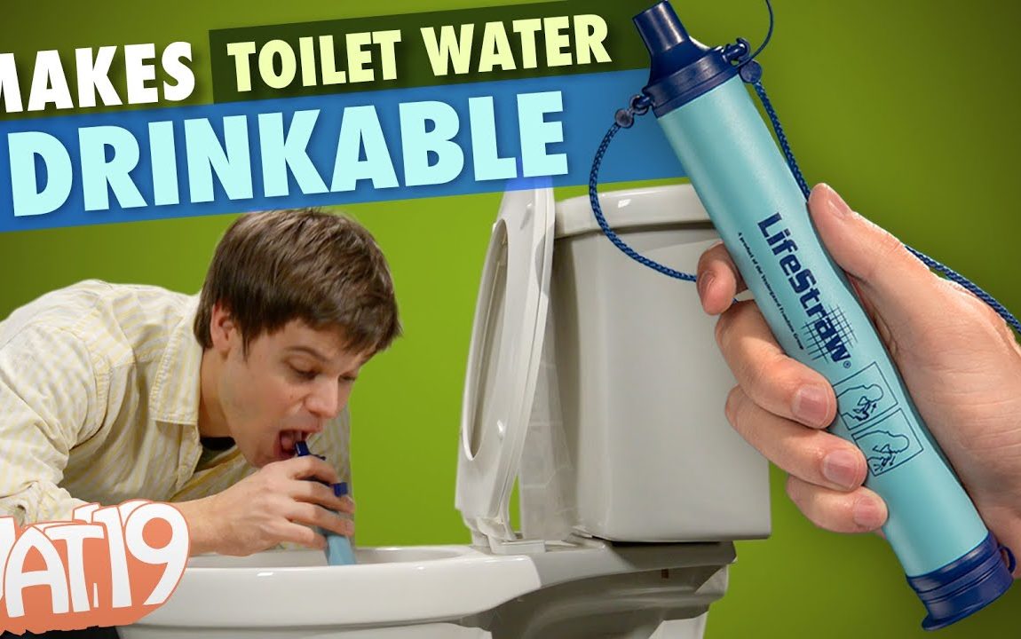 LifeStraw makes toilet water drinkable