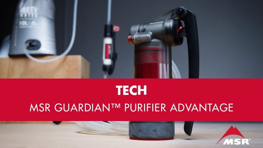 MSR Guardian™ Water Purifier Advantage