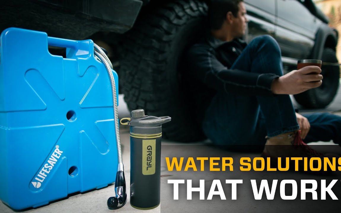 Outdoor Water Purifier | GRAYL and LIFESAVER JERRY CAN