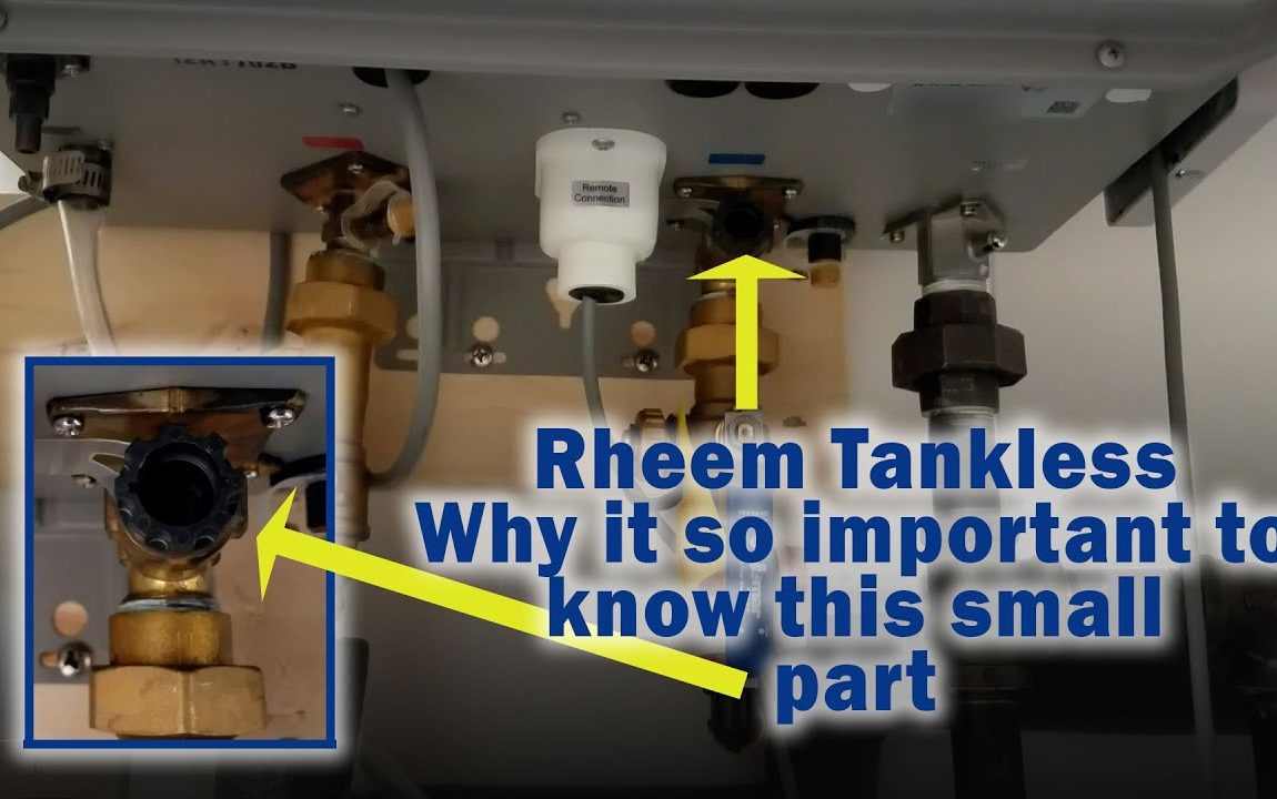 Rheem Tankless Water Filter Cleaning