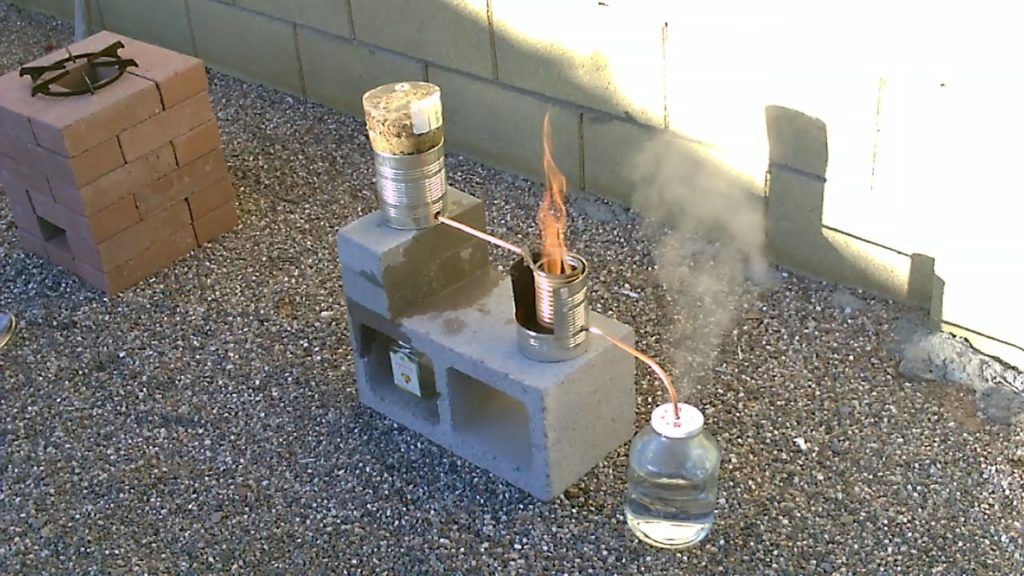 The Ultimate DIY Water Filter! - The "2 Stage" (carbon+heated coil) purifier! - uses no electricity!