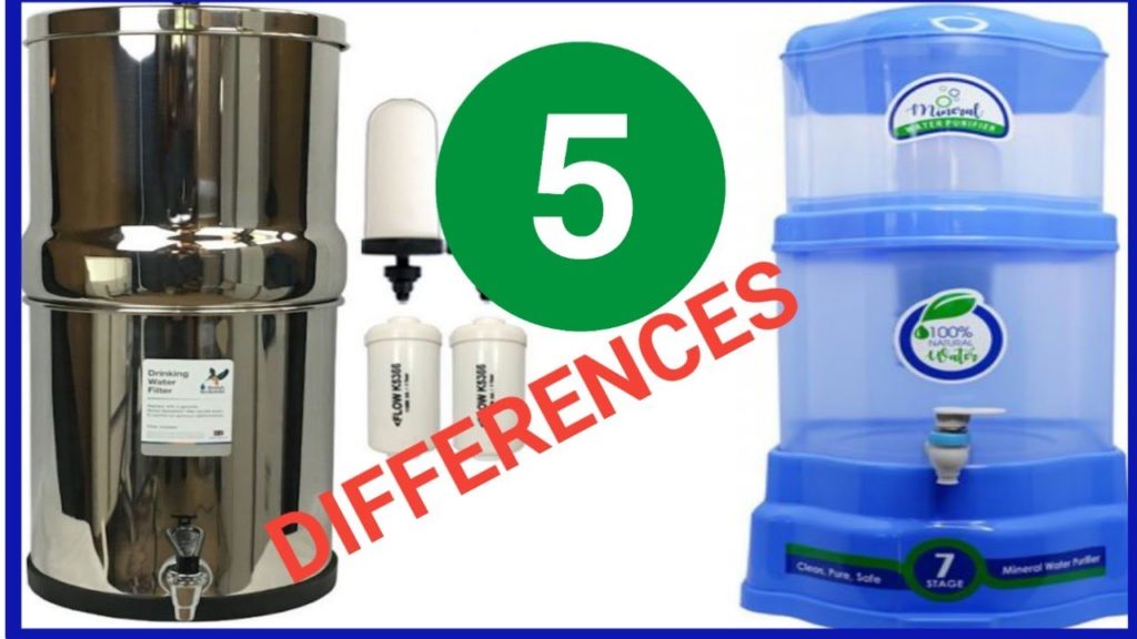 WHY WHERE WHEN STEEL WATER Filter / ABS PLASTIC GRAVITY WATER FILTER SUCCESSFUL. DIFFERENCE