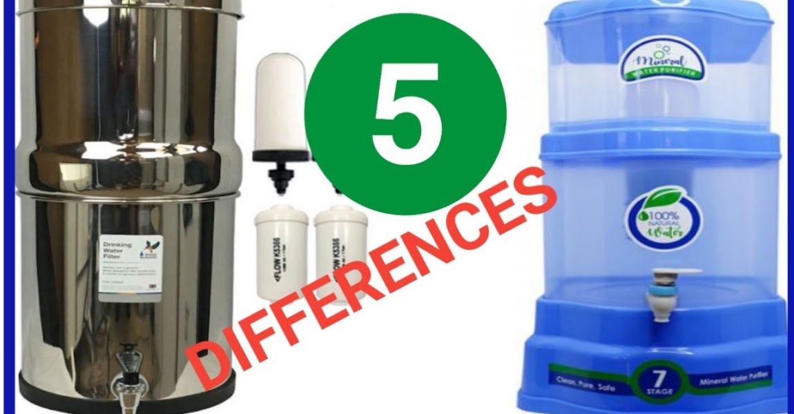 WHY WHERE WHEN STEEL WATER Filter / ABS PLASTIC GRAVITY WATER FILTER SUCCESSFUL. DIFFERENCE