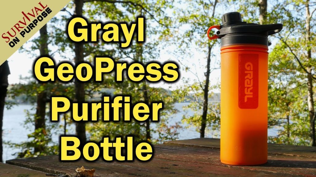 Grayl GeoPress Water Purifier Bottle - Way More Than A Water Filter!