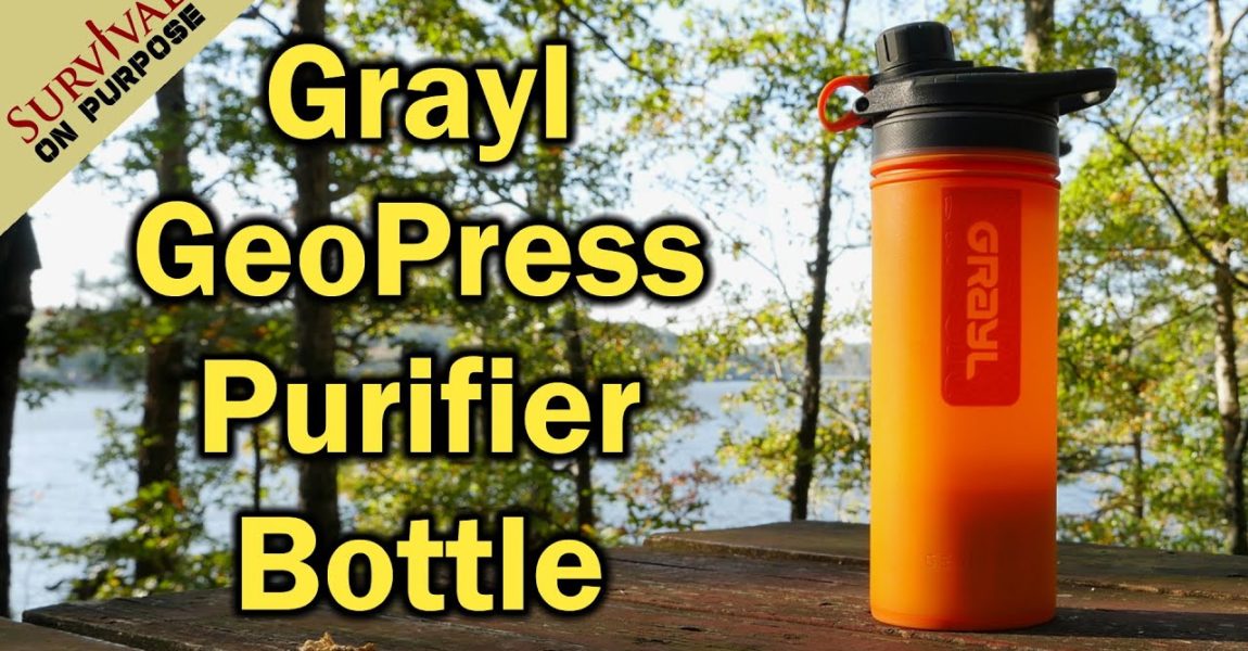 Grayl GeoPress Water Purifier Bottle - Way More Than A Water Filter!