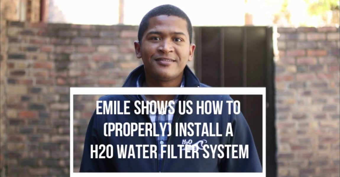 How to install an H20 International Water Filter System