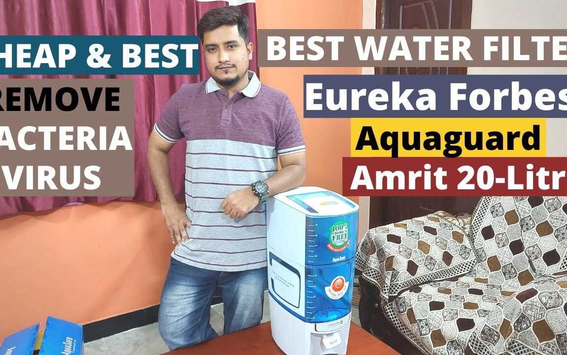 Top Best Non Electric Water Filter Purifier in India 2021 | Unboxing | Review Eureka Forbes