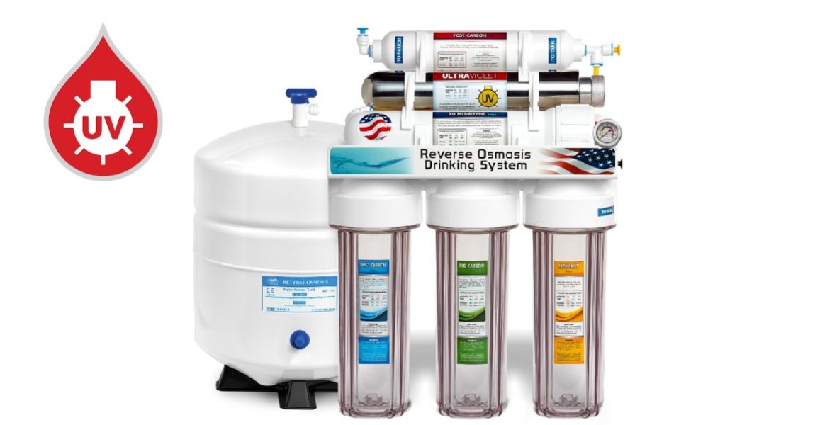 Express Water UV ULTRA-VIOLET Sterilizer Reverse Osmosis Home Drinking Water Filtration System