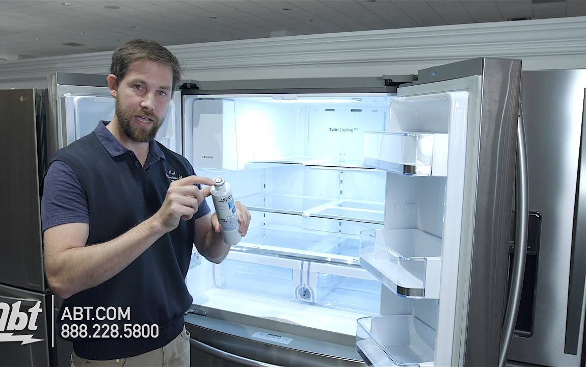 How To: Replace The Water Filter On Your Samsung French Door Refrigerator Using Filter HAF-CIN