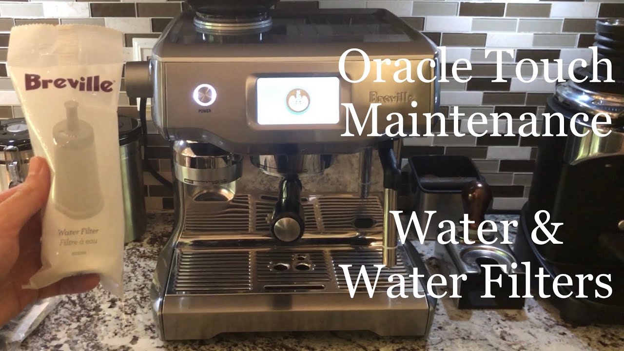 Breville Oracle Touch Maintenance Water and Water Filters