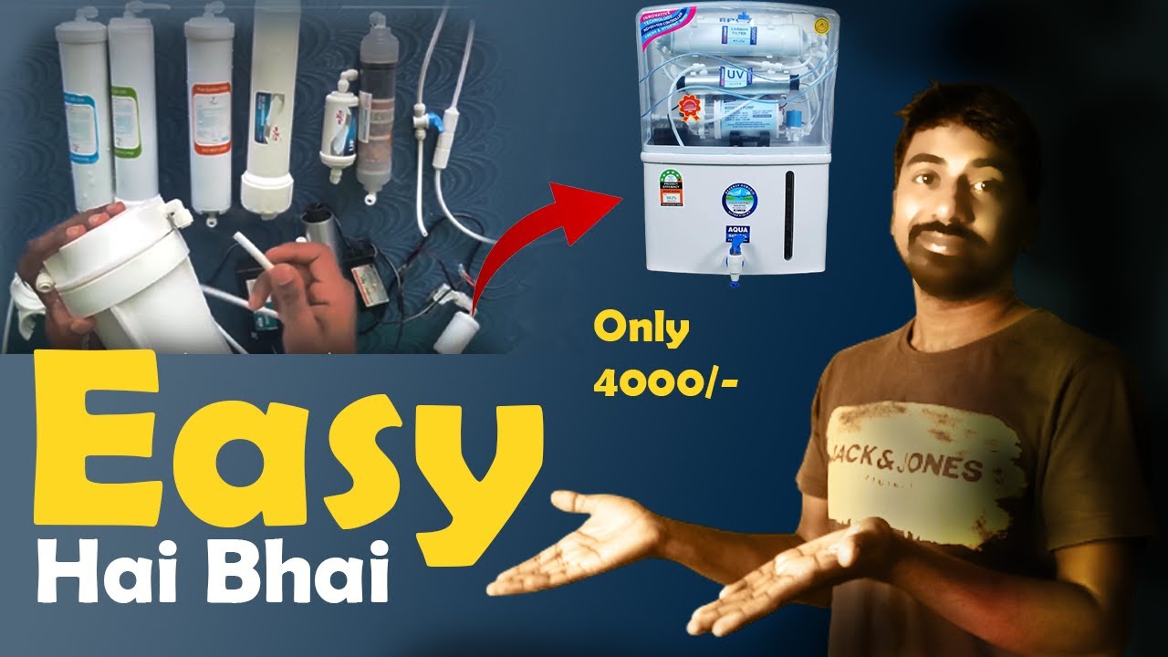 Homemade RO+UV+UF+TDS+MTDS water purifier in JUST 4000/ सिर्फ 4000