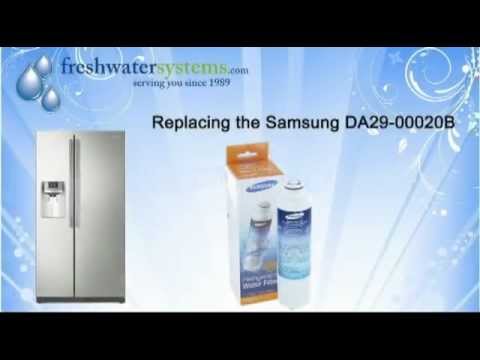 How To Replace the Samsung DA29-00020B Refrigerator Water Filter