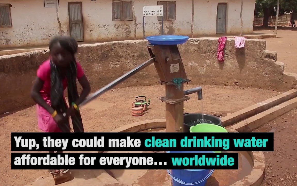 New water filter technology aims for clean water worldwide