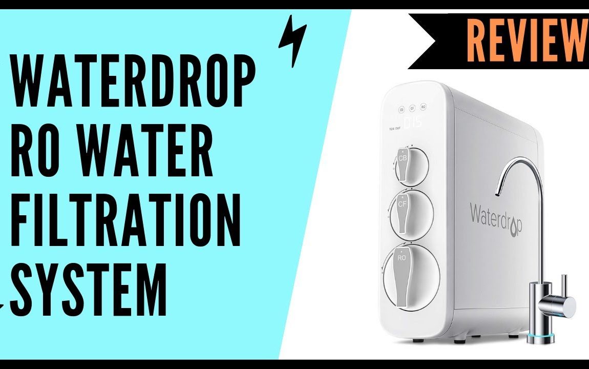 Waterdrop Reverse Osmosis Water Filtration System Review | Waterdrop Water Filtration System