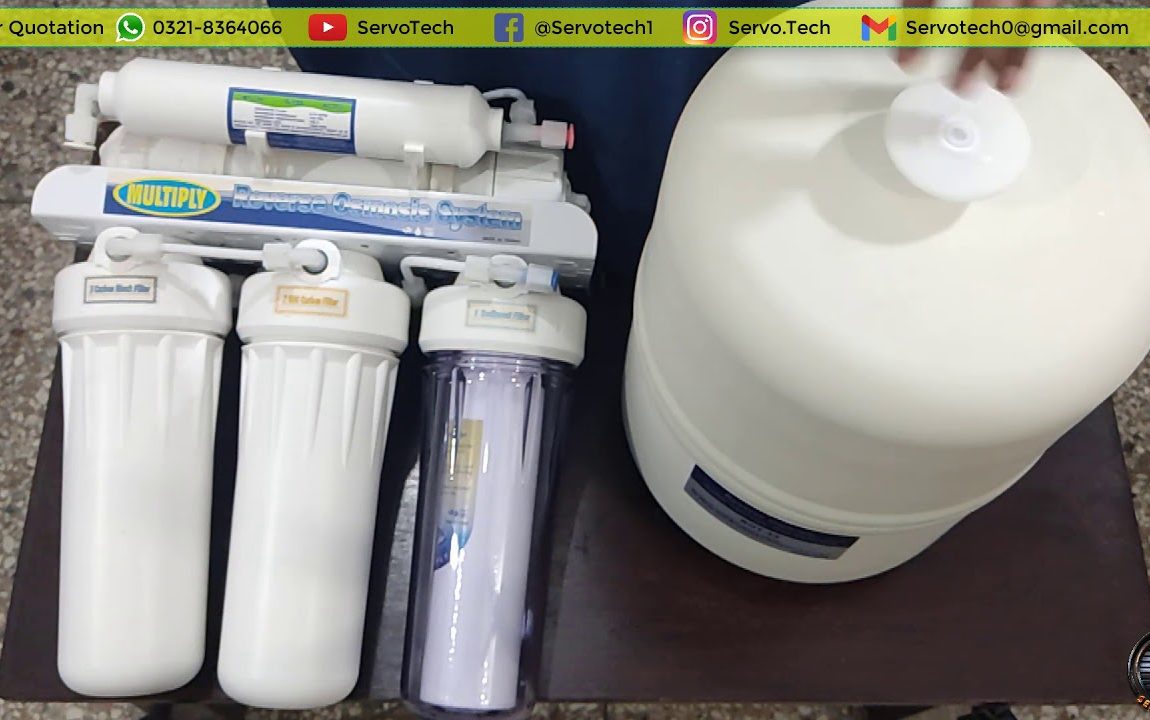 Best Domestic RO Plant Water Filter in Pakistan | For Home | By Servotech