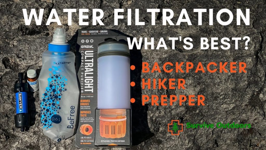 CLEAN WATER ANYTIME- Most effective water filtration