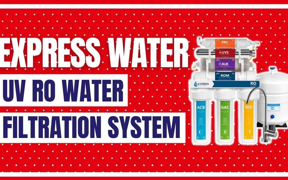 Express Water UV Reverse Osmosis Water Filtration System