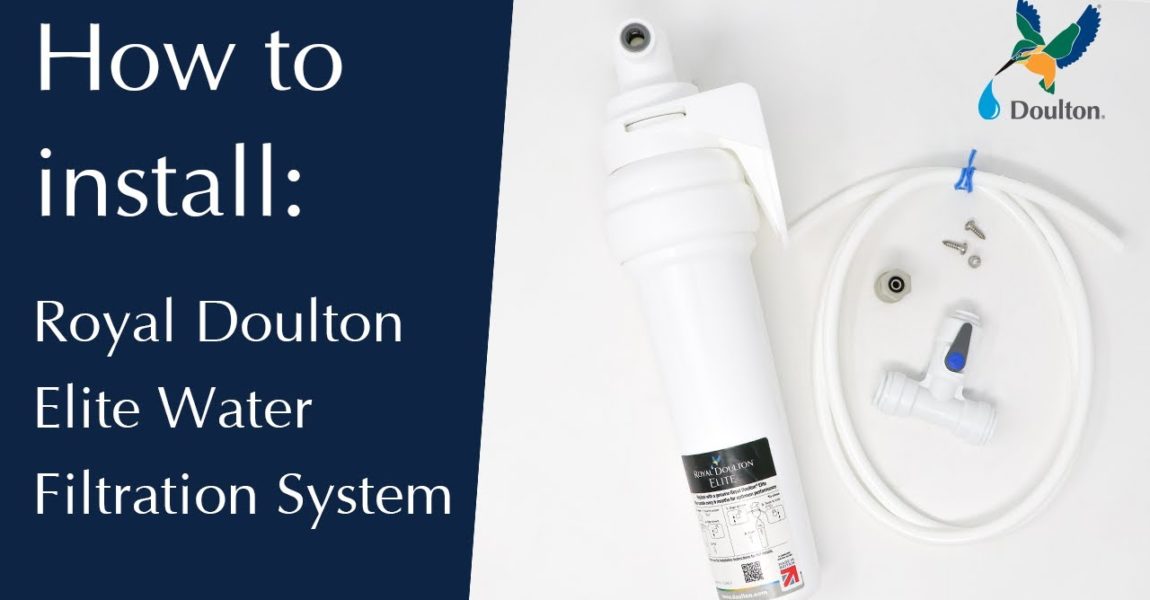 How to install: Royal Doulton® ELITE Water Filtration System in under 3 minutes!