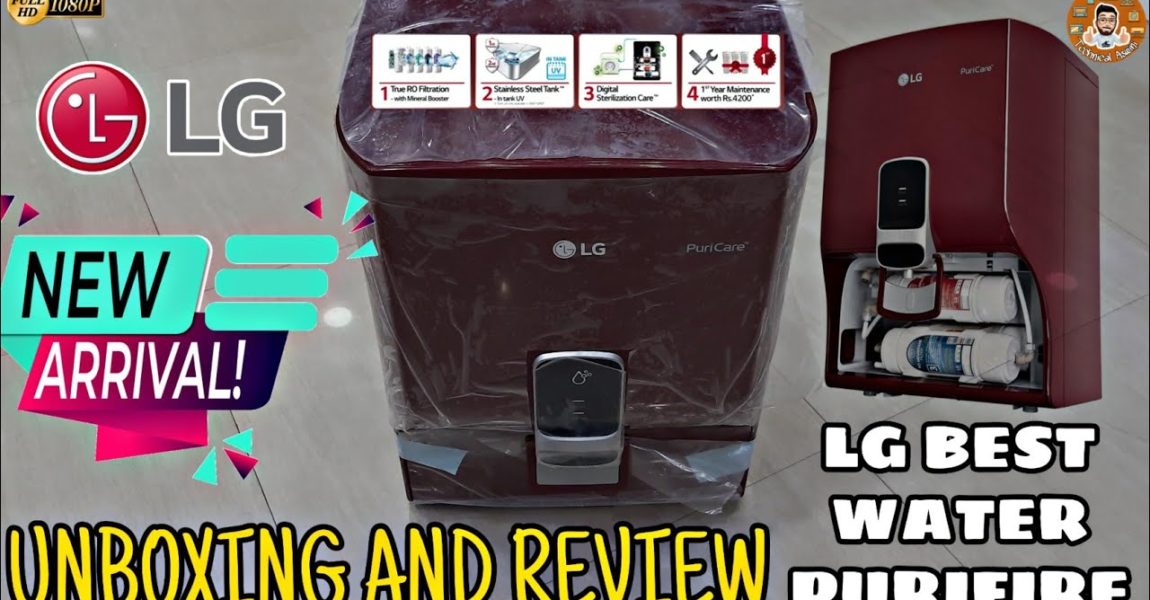 LG WW140NPR 2021 || LG True RO Water Filtration Unboxing And Review || With Stainless steel Tank