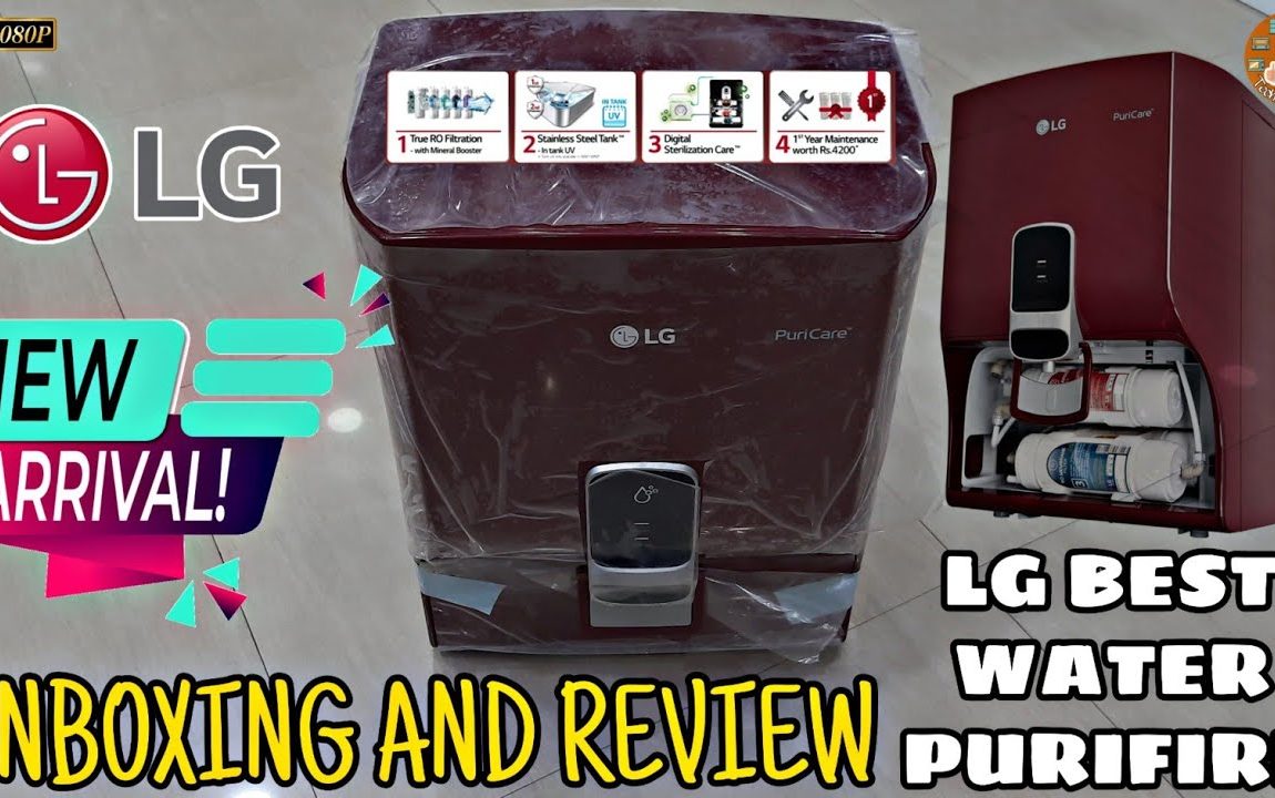 LG WW140NPR 2021 || LG True RO Water Filtration Unboxing And Review || With Stainless steel Tank