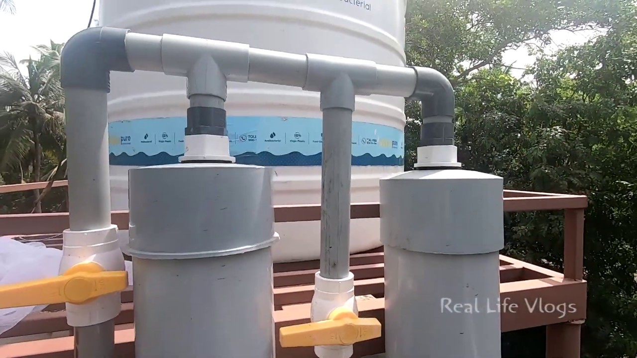 PVC Natural Water Purifier Making Low Cost Water Filter(Homemade) Water