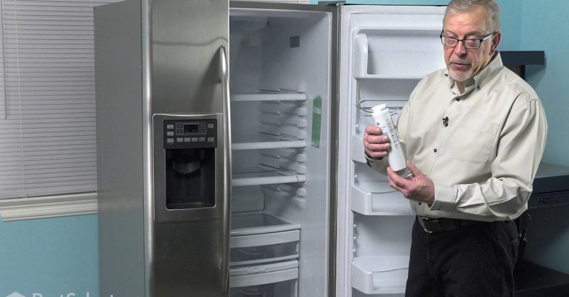 Refrigerator Repair - Replacing the Water Filter (GE Part # MSWF)