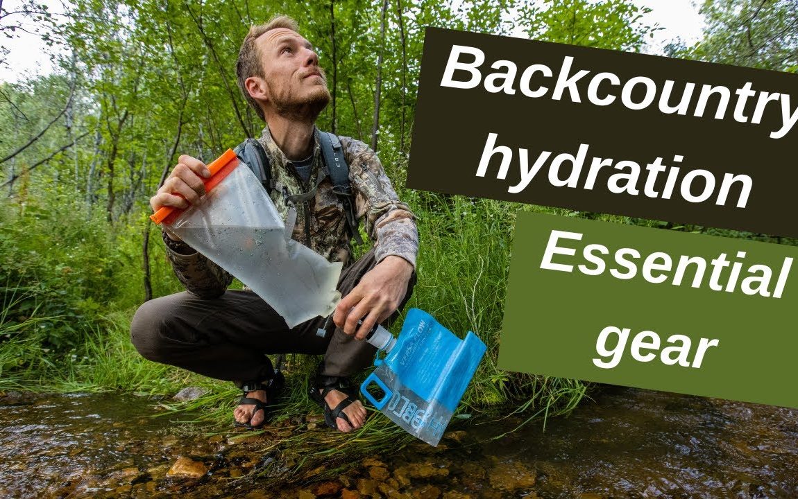 Essential BACKCOUNTRY GEAR. All about WATER FILTRATION, lighten your pack, SAFETY IN THE BACKCOUNTRY
