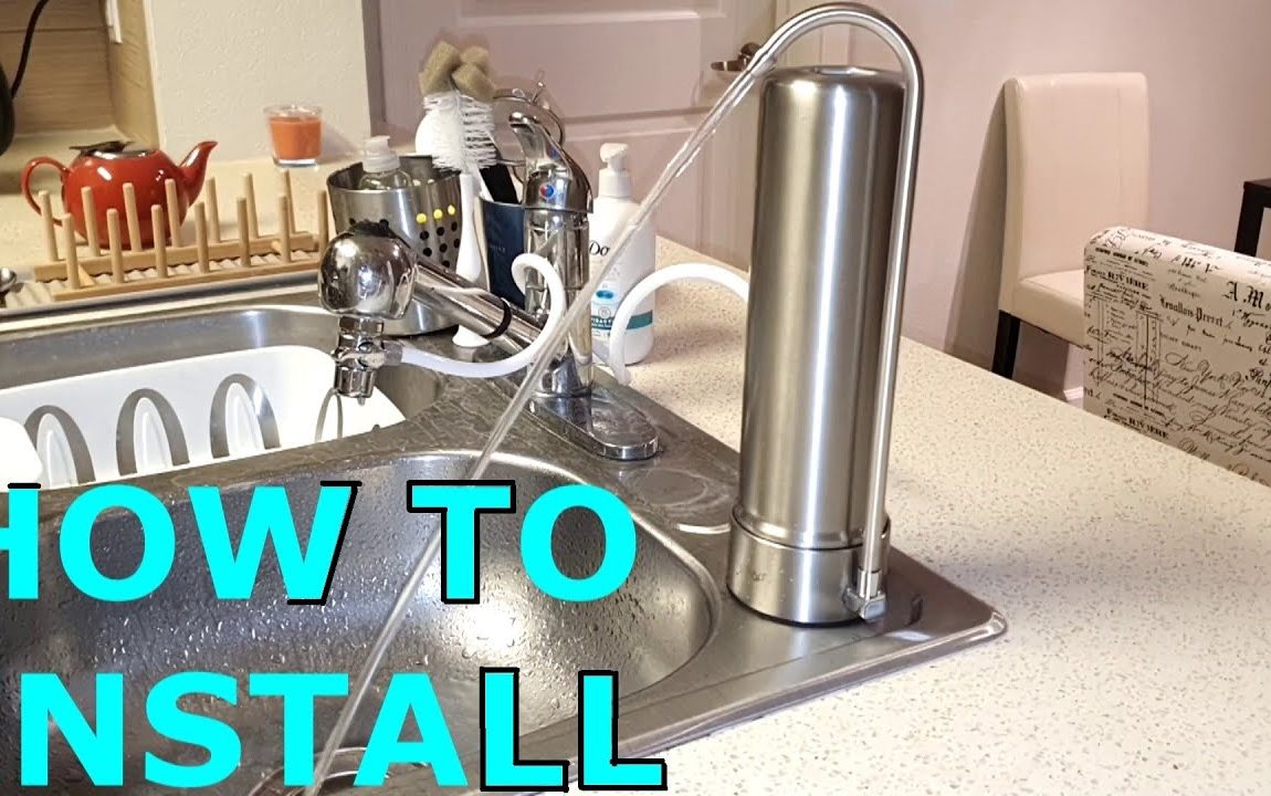 HOW TO INSTALL Waterdrop WD-CTF-01 Countertop Water Filter