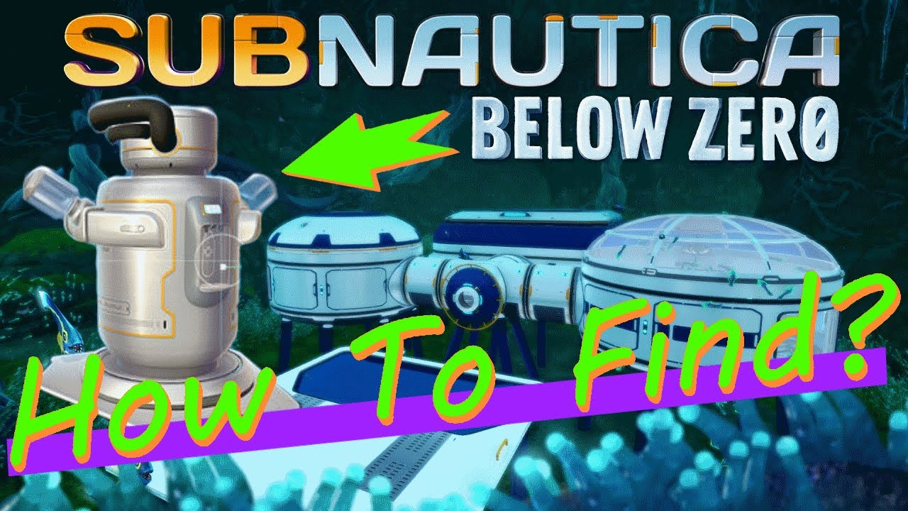 Water Filtration System Blueprint Location Subnautica Below Zero