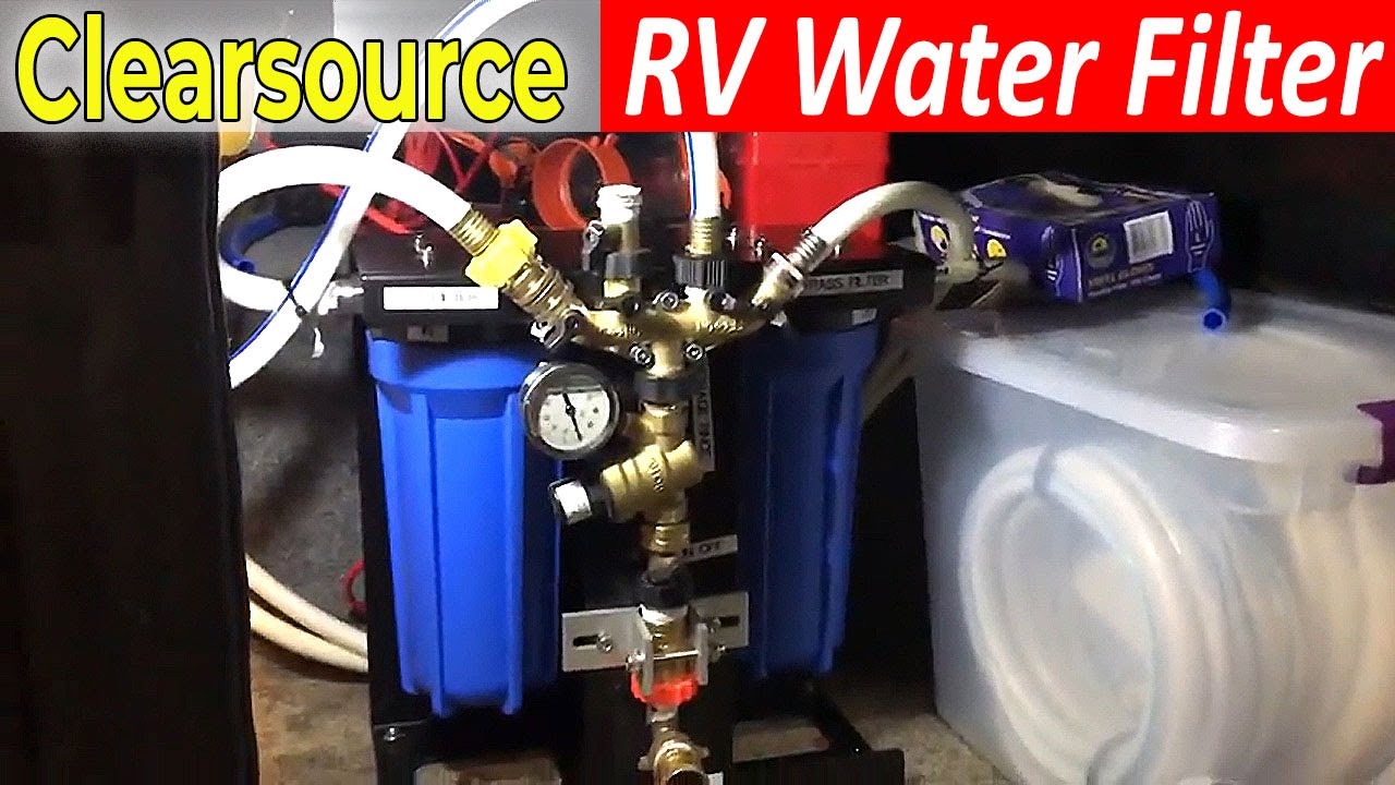 Clearsource Premium RV Water Filter System Pristine Water