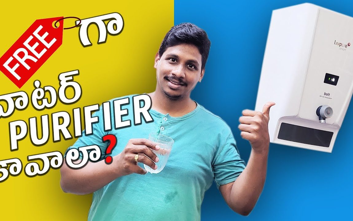 I got this LivPure Smart Water Purifier almost Free Telugu