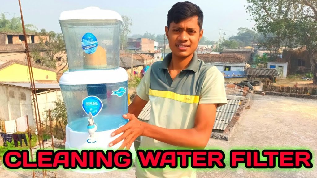 I am cleaning my WATER FILTER,#vlog#trending