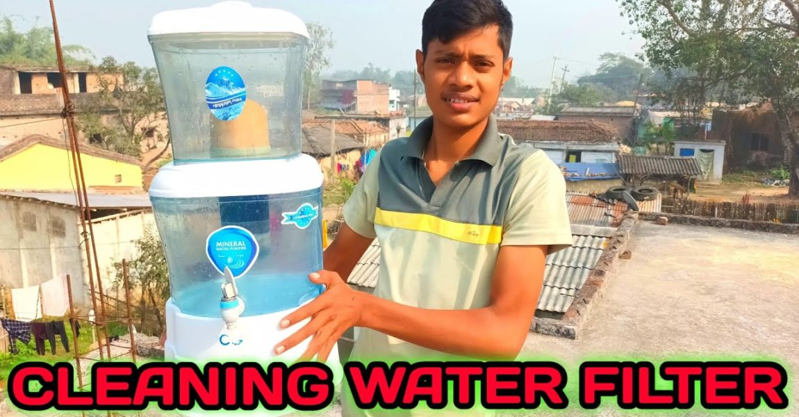 I am cleaning my WATER FILTER,#vlog#trending