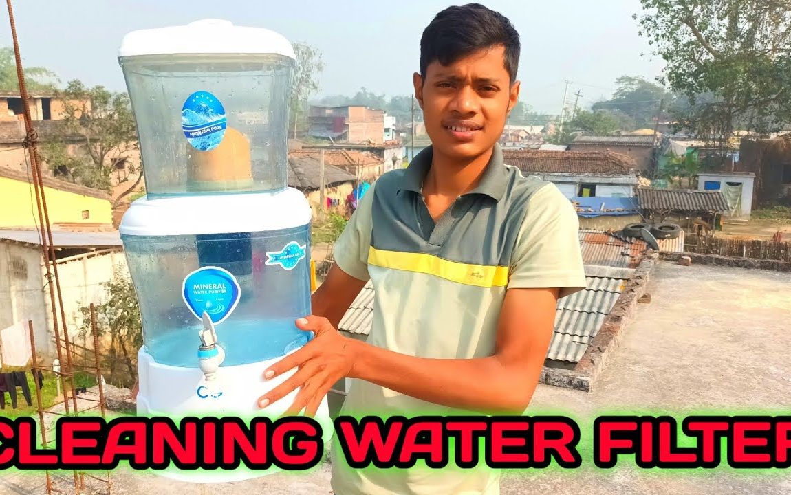 I am cleaning my WATER FILTER,#vlog#trending