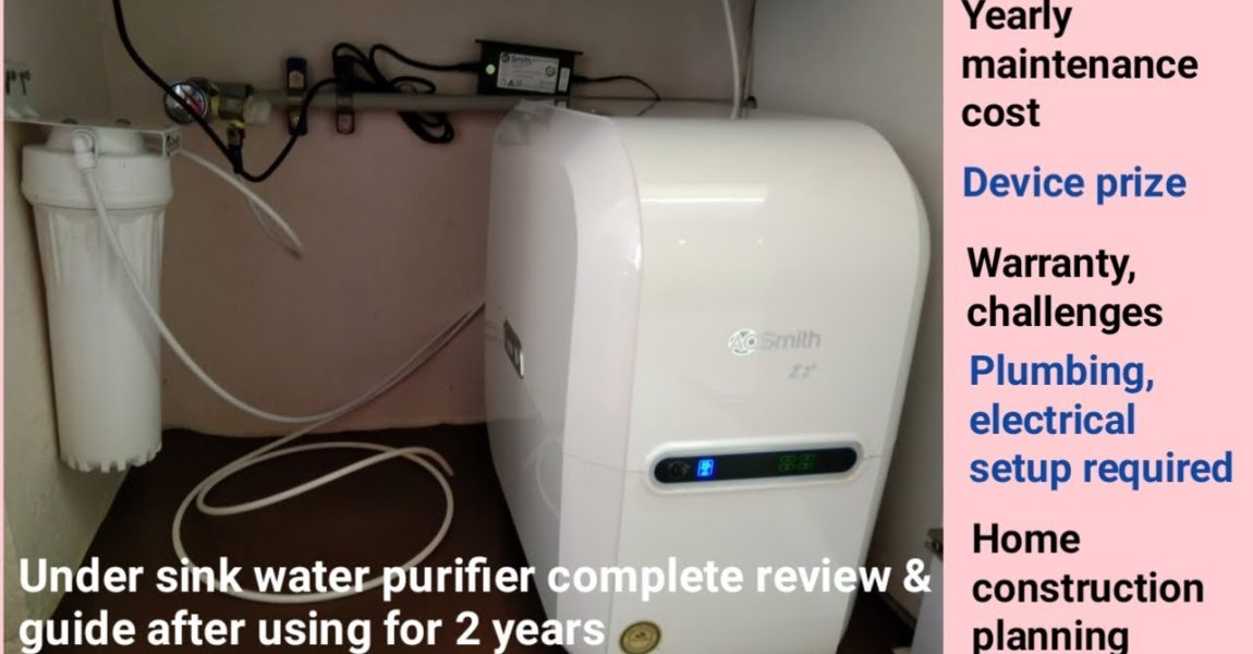 A.O Smith under the counter/cabinet/sink water purifier review in tamil after using for 2 years