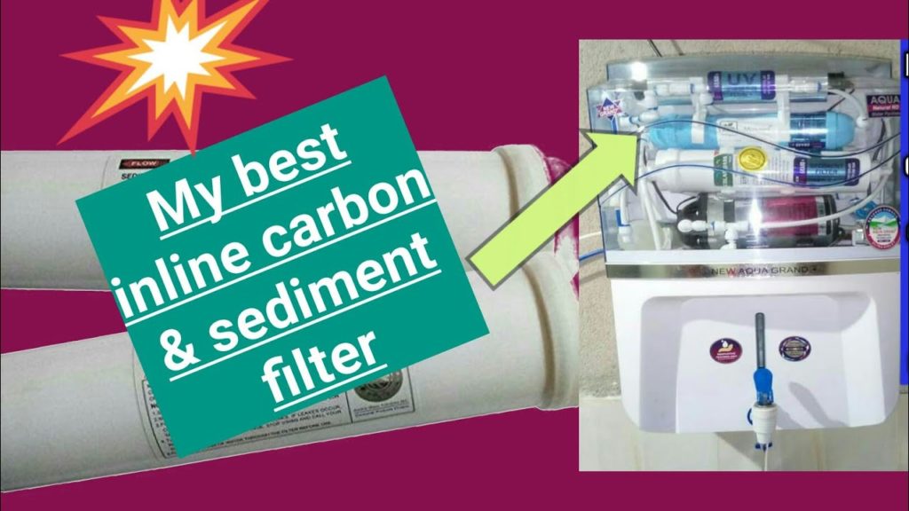 My Best Inline Carbon & Sediment Filter in RO. Best Inline Water Filter.