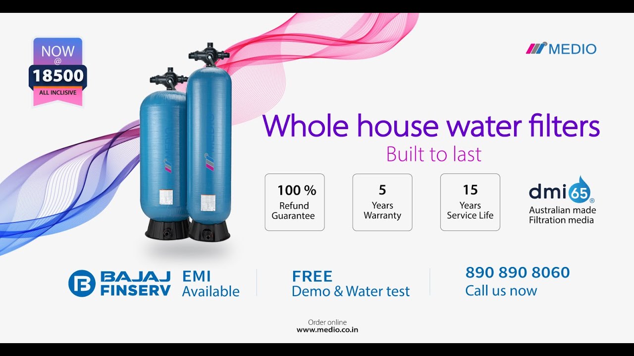 Dmi Filter Best water filter for Home in Kerala - with DMI65 Australian Media